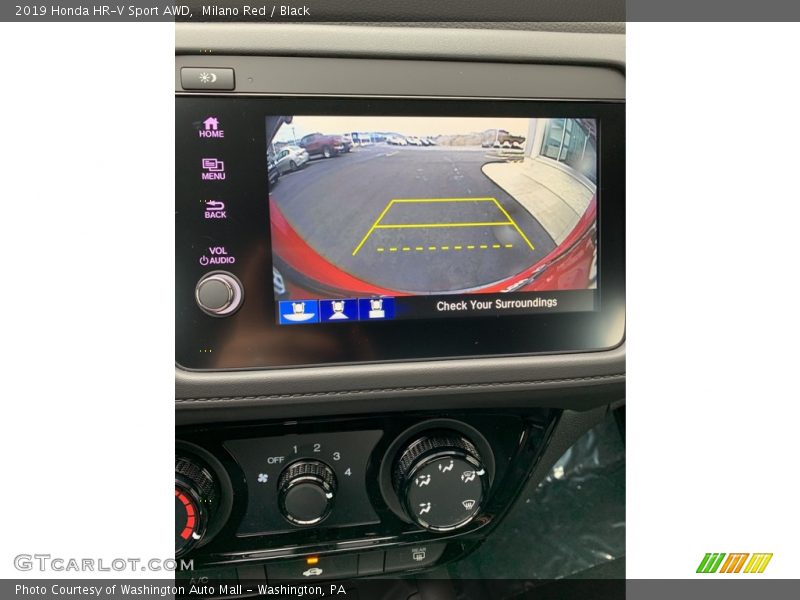 Milano Red / Black 2019 Honda HR-V Sport AWD
