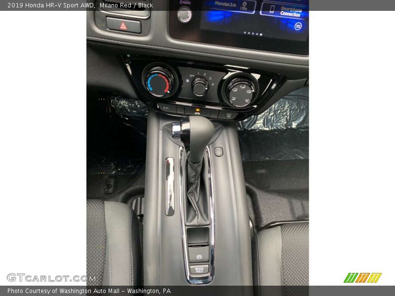 Milano Red / Black 2019 Honda HR-V Sport AWD
