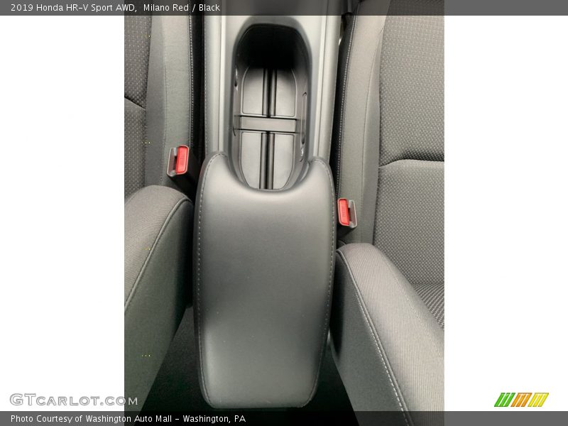 Milano Red / Black 2019 Honda HR-V Sport AWD
