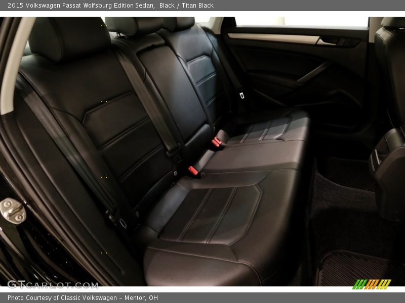 Black / Titan Black 2015 Volkswagen Passat Wolfsburg Edition Sedan