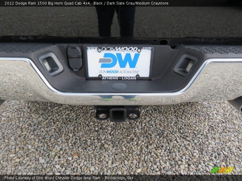 Black / Dark Slate Gray/Medium Graystone 2012 Dodge Ram 1500 Big Horn Quad Cab 4x4