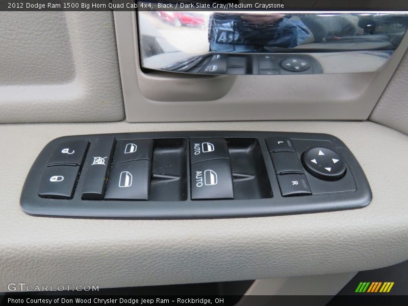 Black / Dark Slate Gray/Medium Graystone 2012 Dodge Ram 1500 Big Horn Quad Cab 4x4