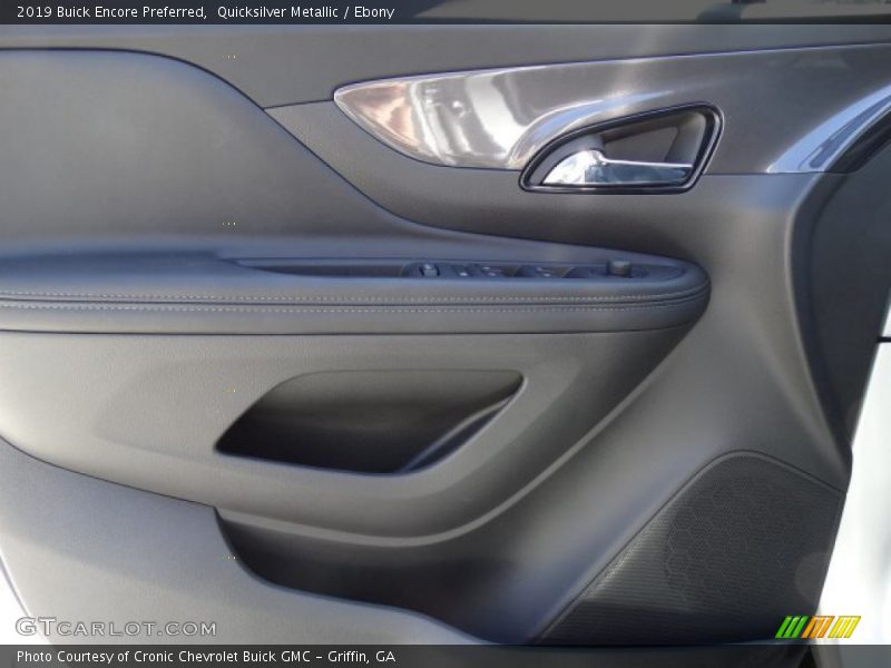 Quicksilver Metallic / Ebony 2019 Buick Encore Preferred