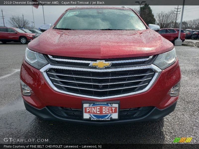Cajun Red Tintcoat / Jet Black 2019 Chevrolet Equinox Premier AWD