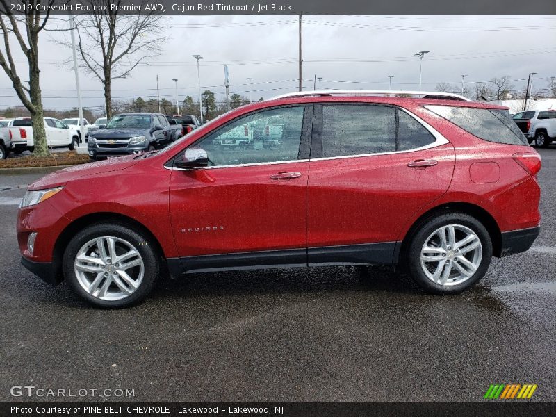 Cajun Red Tintcoat / Jet Black 2019 Chevrolet Equinox Premier AWD