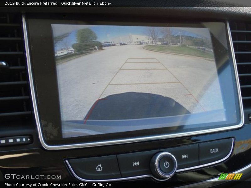 Quicksilver Metallic / Ebony 2019 Buick Encore Preferred