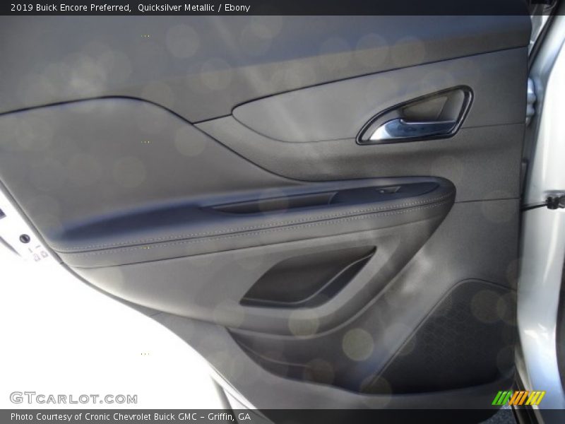 Quicksilver Metallic / Ebony 2019 Buick Encore Preferred