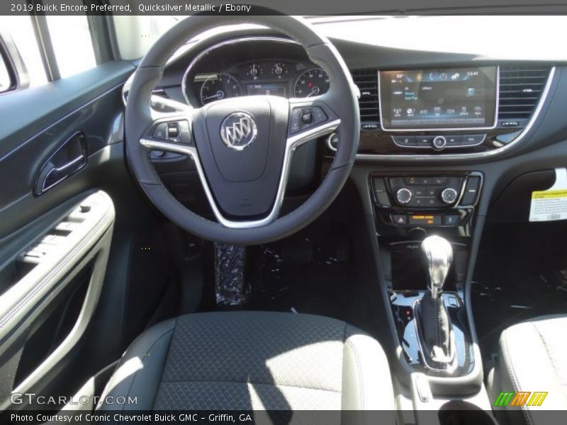 Quicksilver Metallic / Ebony 2019 Buick Encore Preferred