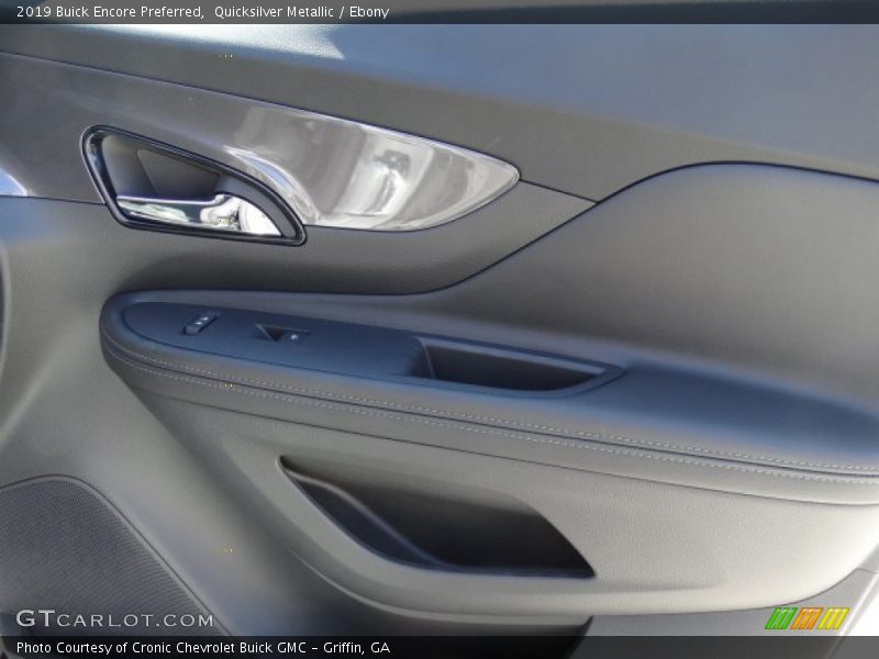 Quicksilver Metallic / Ebony 2019 Buick Encore Preferred