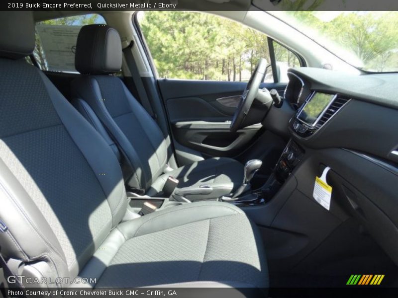Quicksilver Metallic / Ebony 2019 Buick Encore Preferred