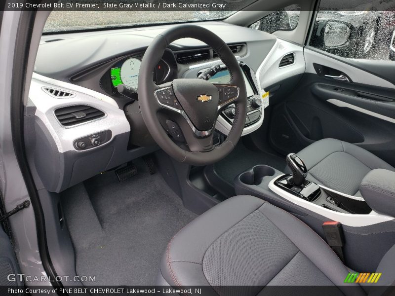  2019 Bolt EV Premier Dark Galvanized Gray Interior