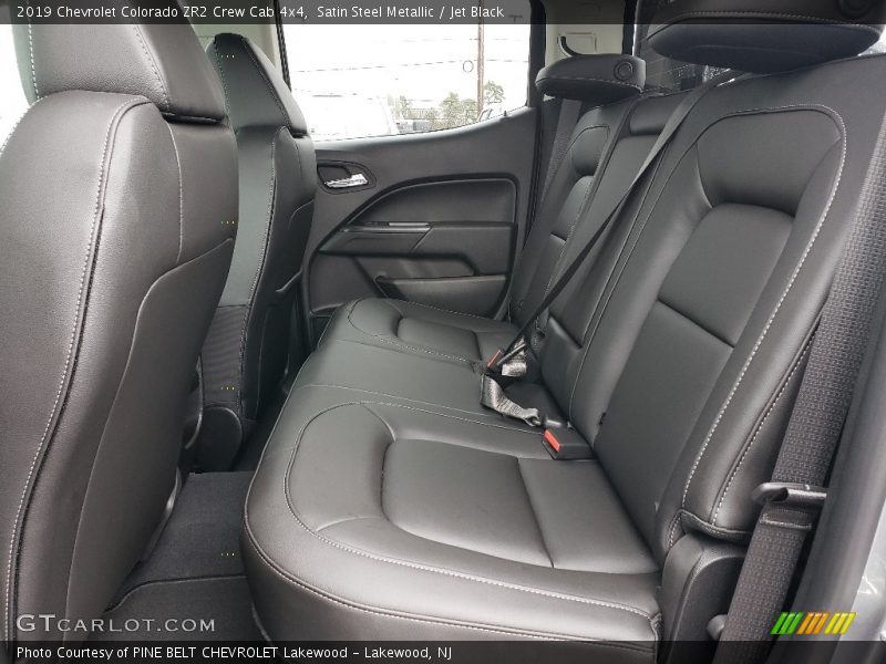 Rear Seat of 2019 Colorado ZR2 Crew Cab 4x4