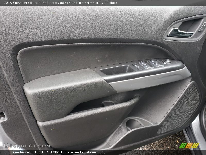 Satin Steel Metallic / Jet Black 2019 Chevrolet Colorado ZR2 Crew Cab 4x4
