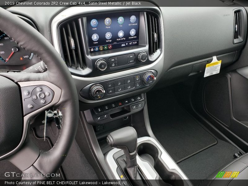 Satin Steel Metallic / Jet Black 2019 Chevrolet Colorado ZR2 Crew Cab 4x4