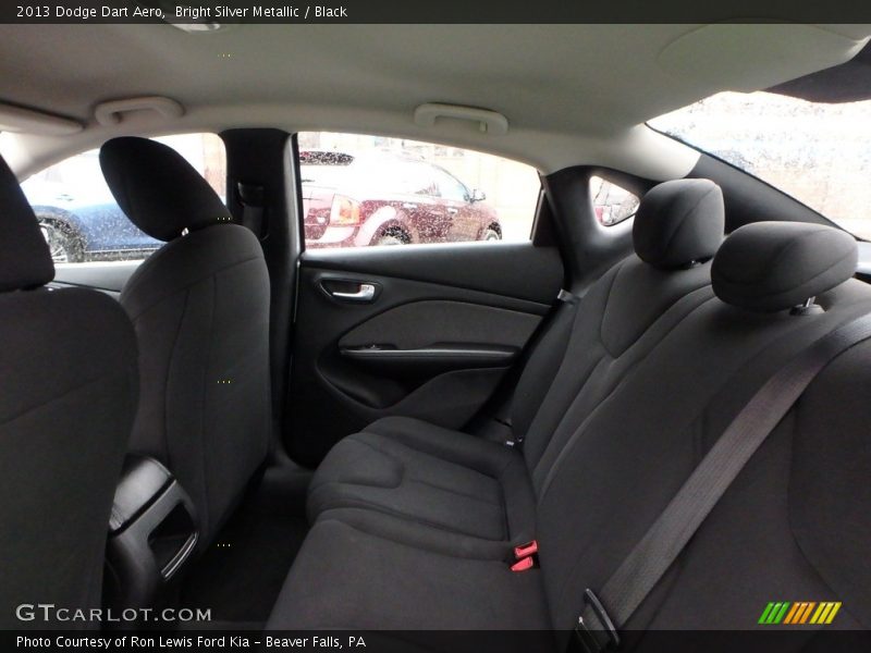 Bright Silver Metallic / Black 2013 Dodge Dart Aero