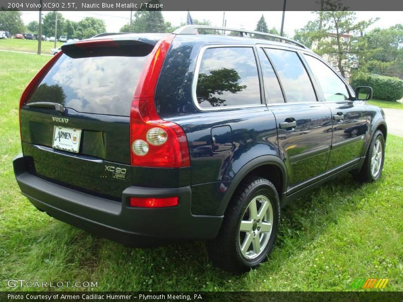 Nautic Blue Metallic / Taupe 2004 Volvo XC90 2.5T