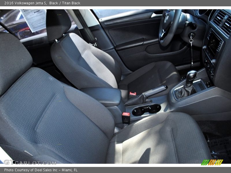 Black / Titan Black 2016 Volkswagen Jetta S