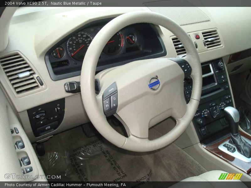 Nautic Blue Metallic / Taupe 2004 Volvo XC90 2.5T