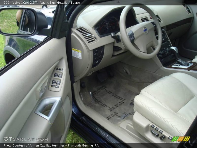 Nautic Blue Metallic / Taupe 2004 Volvo XC90 2.5T