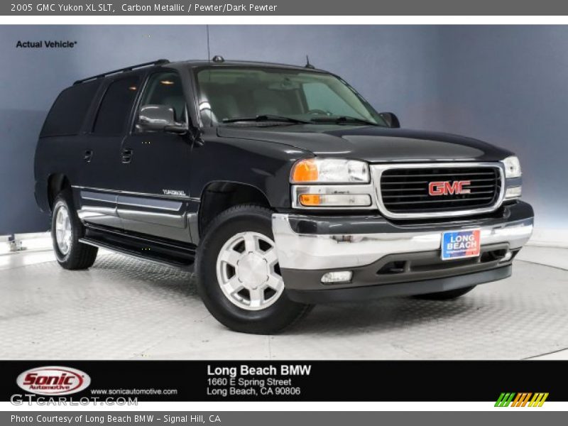 Carbon Metallic / Pewter/Dark Pewter 2005 GMC Yukon XL SLT