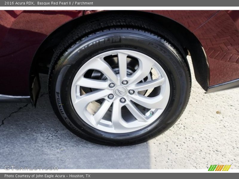 Basque Red Pearl II / Parchment 2016 Acura RDX