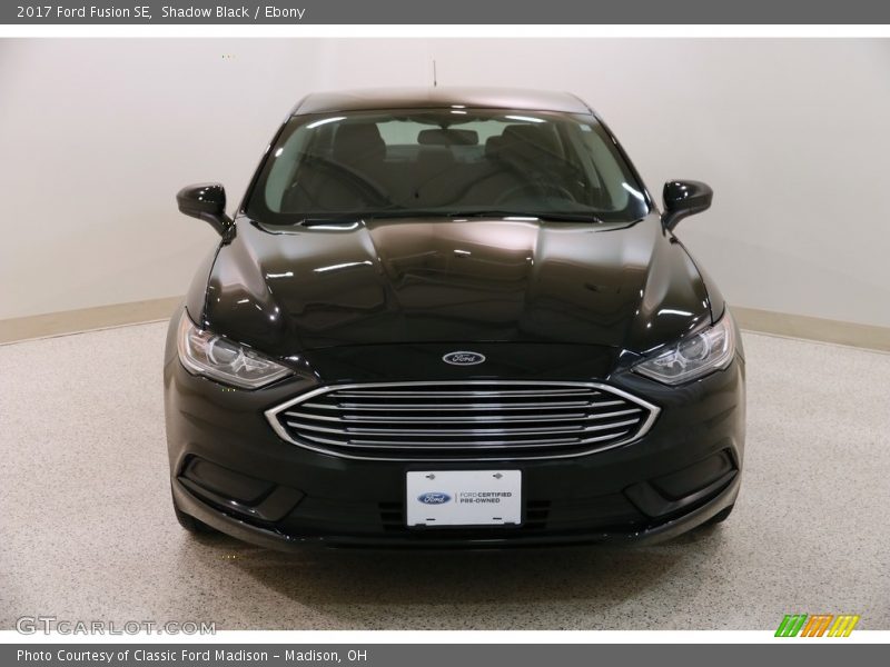 Shadow Black / Ebony 2017 Ford Fusion SE