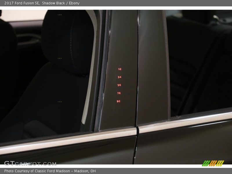Shadow Black / Ebony 2017 Ford Fusion SE
