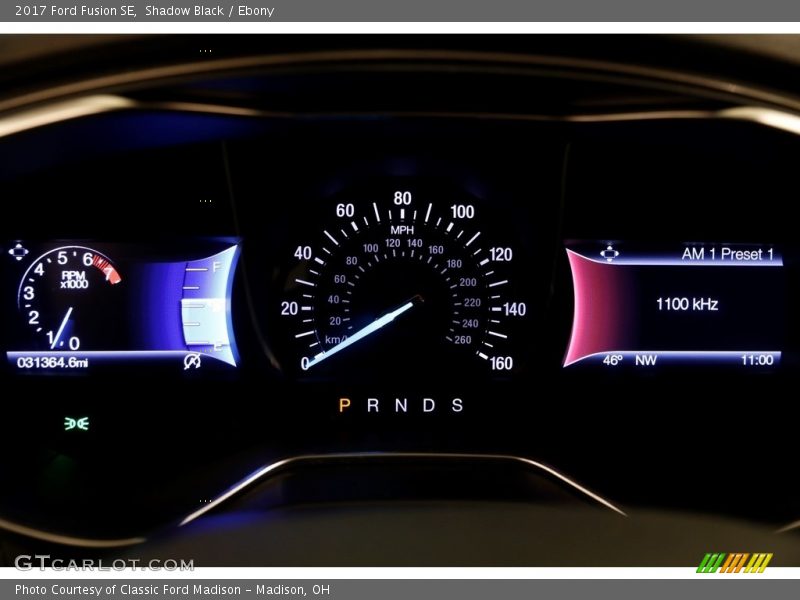 Shadow Black / Ebony 2017 Ford Fusion SE