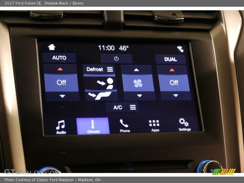 Shadow Black / Ebony 2017 Ford Fusion SE