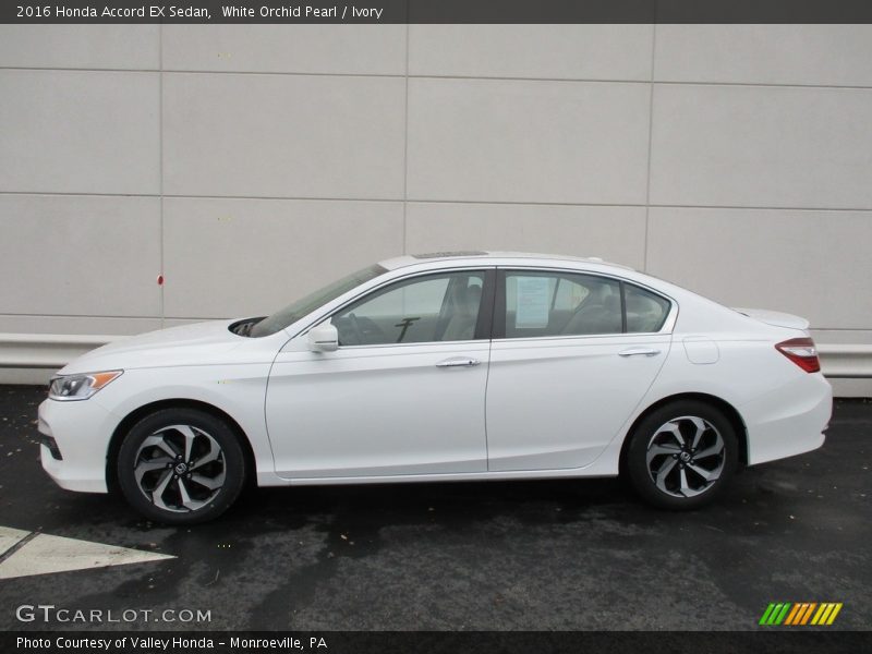 White Orchid Pearl / Ivory 2016 Honda Accord EX Sedan