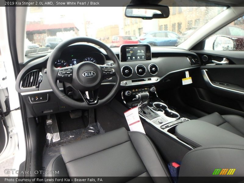  2019 Stinger 2.0L AWD Black Interior