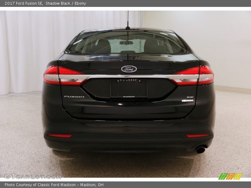 Shadow Black / Ebony 2017 Ford Fusion SE