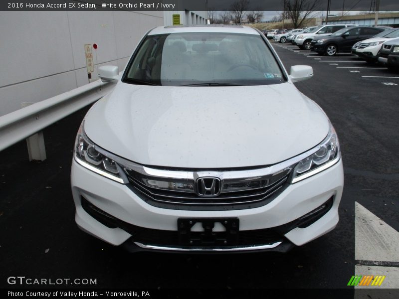 White Orchid Pearl / Ivory 2016 Honda Accord EX Sedan