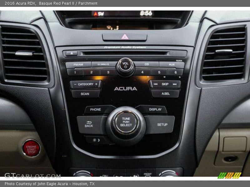 Basque Red Pearl II / Parchment 2016 Acura RDX
