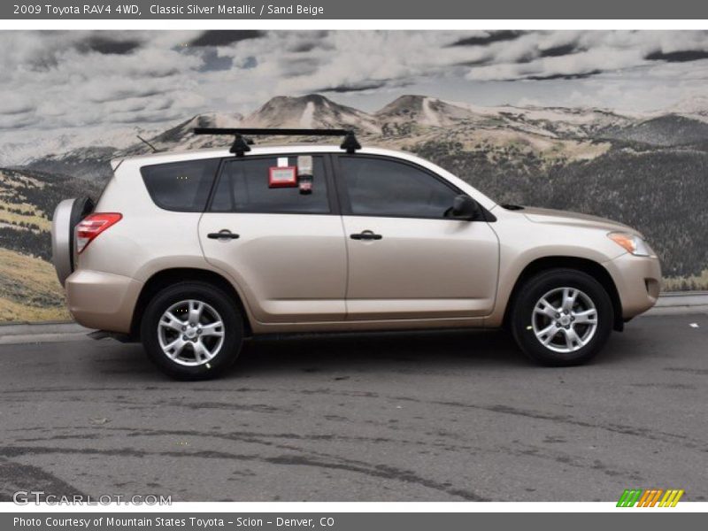 Classic Silver Metallic / Sand Beige 2009 Toyota RAV4 4WD