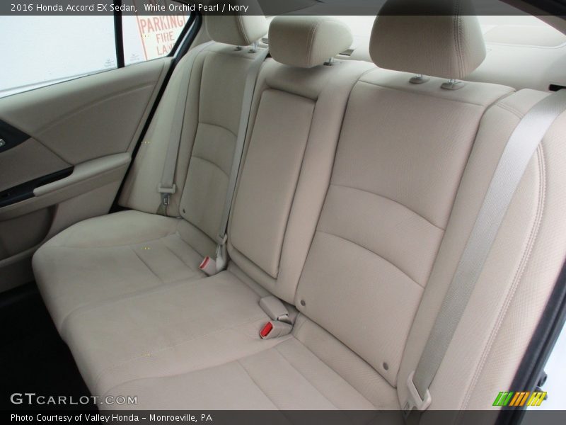 White Orchid Pearl / Ivory 2016 Honda Accord EX Sedan