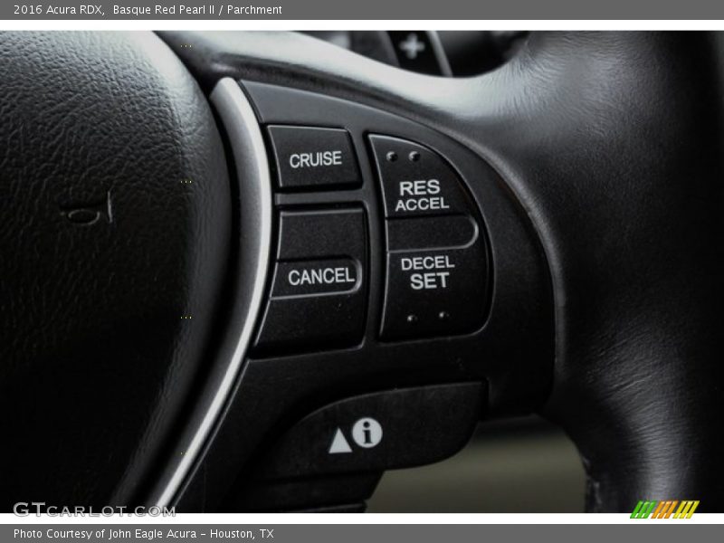 Basque Red Pearl II / Parchment 2016 Acura RDX