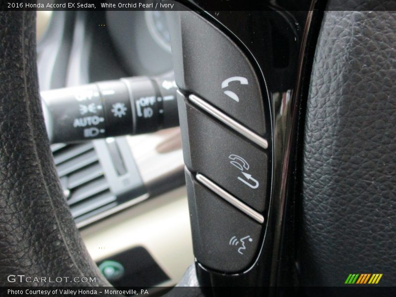 White Orchid Pearl / Ivory 2016 Honda Accord EX Sedan