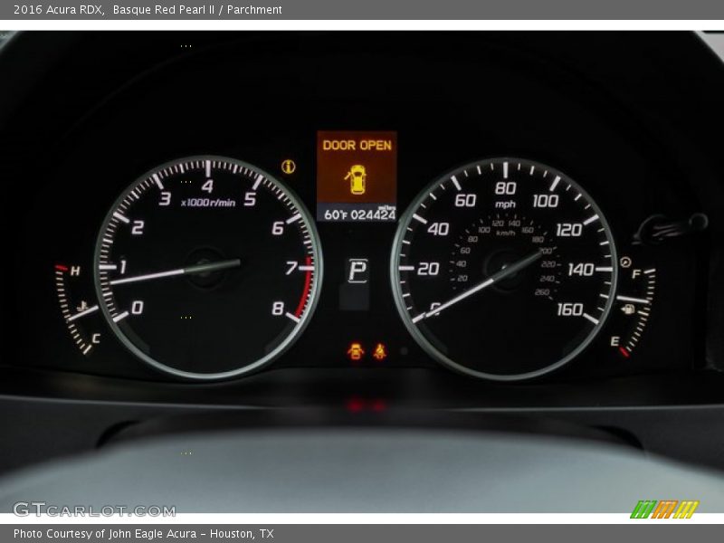 Basque Red Pearl II / Parchment 2016 Acura RDX
