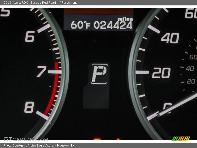 Basque Red Pearl II / Parchment 2016 Acura RDX