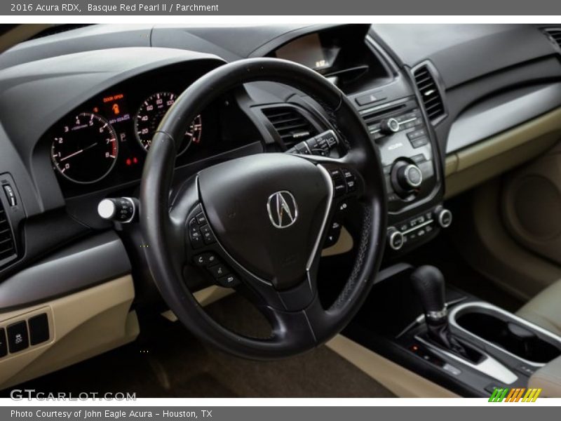 Basque Red Pearl II / Parchment 2016 Acura RDX