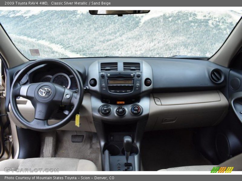 Classic Silver Metallic / Sand Beige 2009 Toyota RAV4 4WD