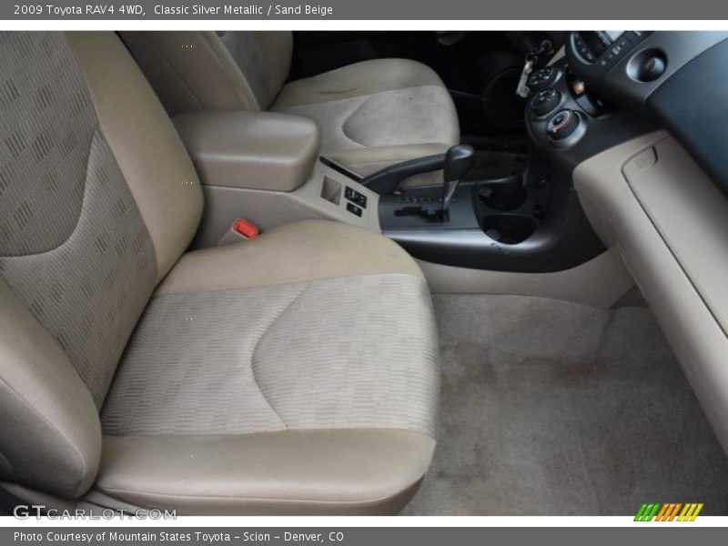 Classic Silver Metallic / Sand Beige 2009 Toyota RAV4 4WD