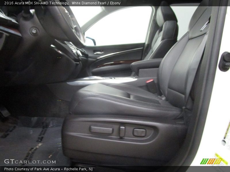 White Diamond Pearl / Ebony 2016 Acura MDX SH-AWD Technology