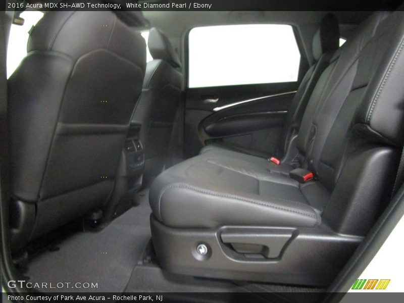 White Diamond Pearl / Ebony 2016 Acura MDX SH-AWD Technology