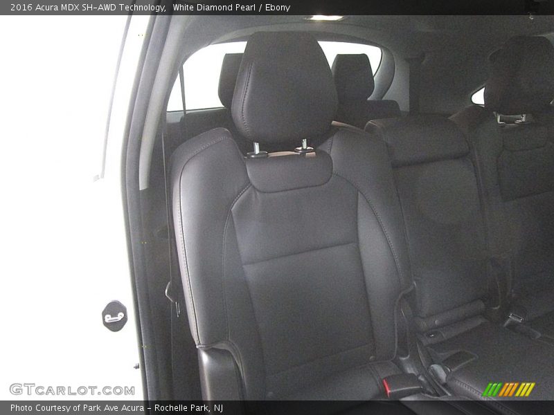 White Diamond Pearl / Ebony 2016 Acura MDX SH-AWD Technology