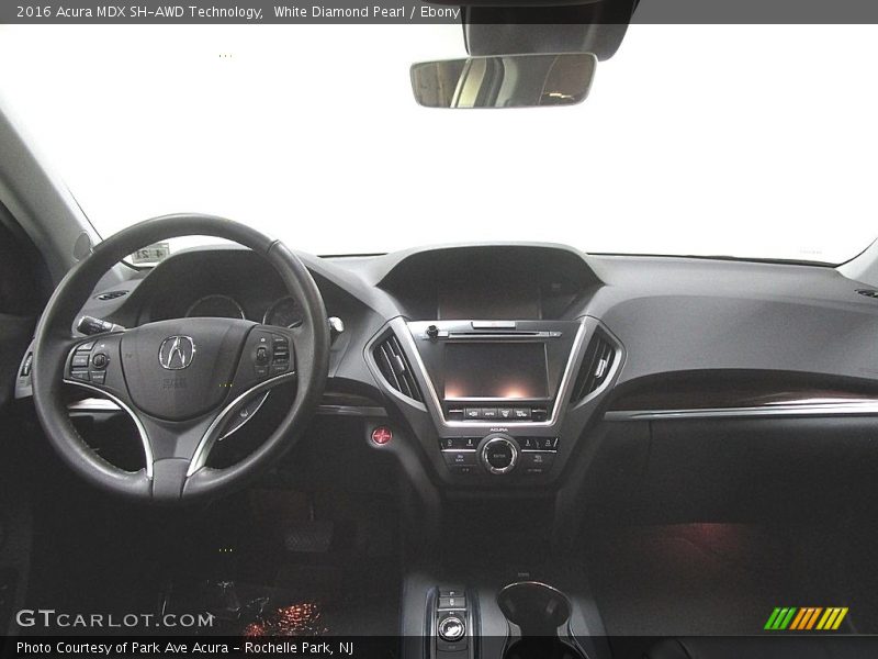 White Diamond Pearl / Ebony 2016 Acura MDX SH-AWD Technology