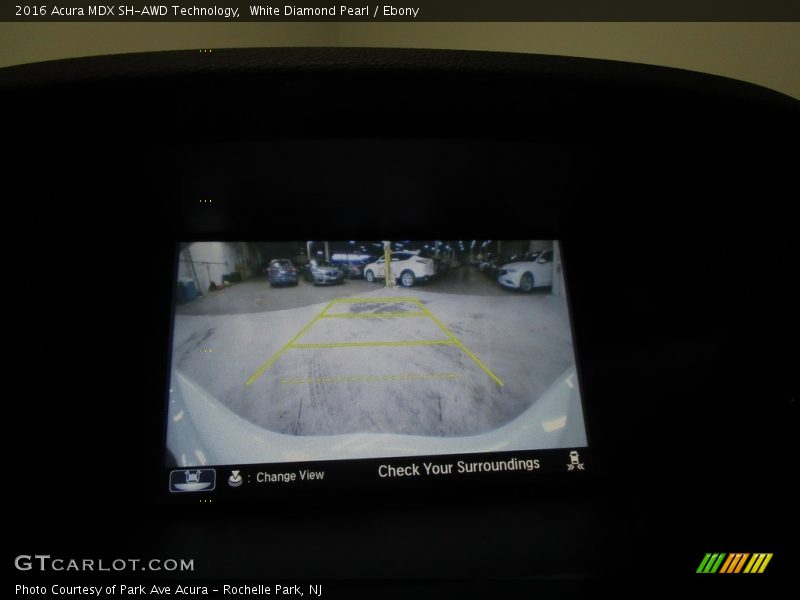 White Diamond Pearl / Ebony 2016 Acura MDX SH-AWD Technology