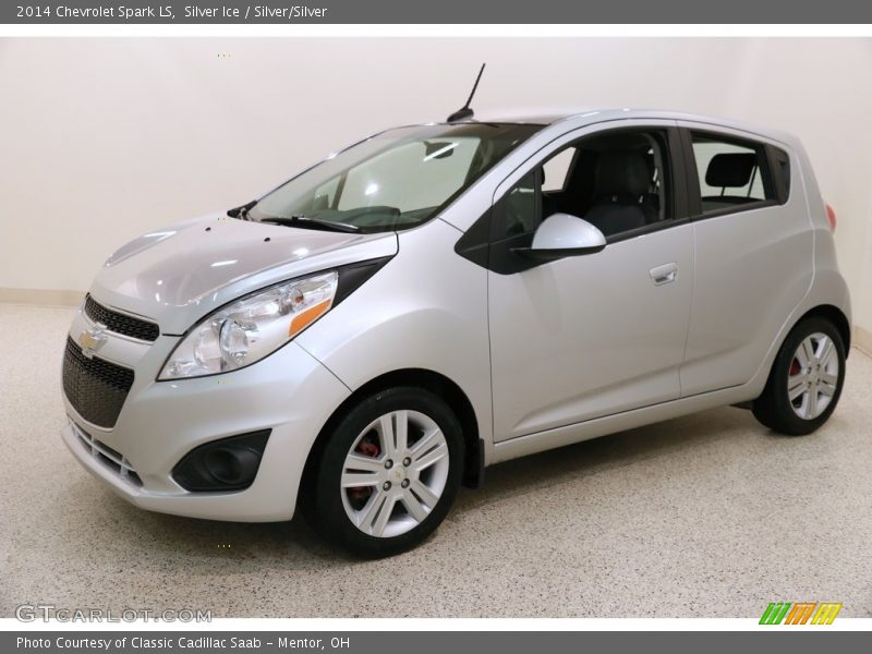 Silver Ice / Silver/Silver 2014 Chevrolet Spark LS