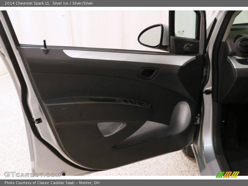 Silver Ice / Silver/Silver 2014 Chevrolet Spark LS